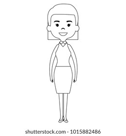 cute mother avatar character