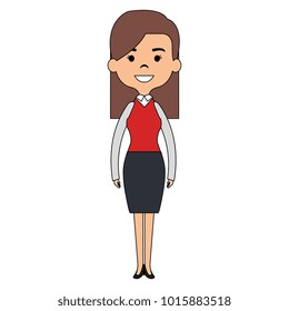 cute mother avatar character
