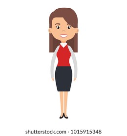 cute mother avatar character vector illustration design