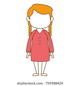 cute mother isolated icon