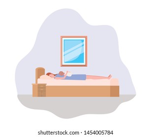cute mother with newborn baby in sofa
