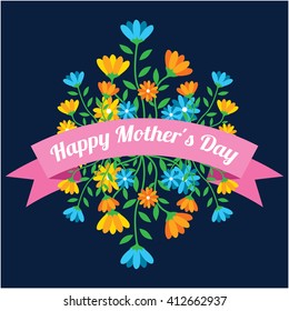 Cute mother's day background