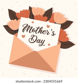 cute Mother's day vector illustration