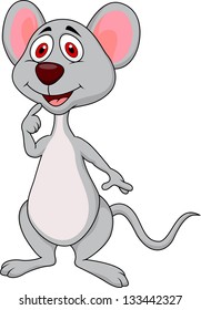 Cute mouse cartoon
