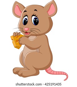 Cute mouse cartoon