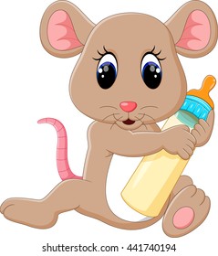 Cute mouse cartoon