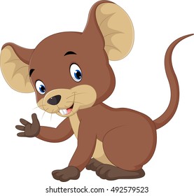 Cute mouse cartoon