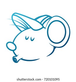 Cute mouse cartoon