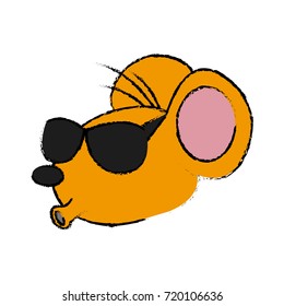 Cute mouse cartoon