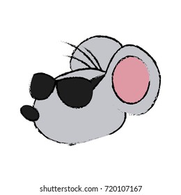 Cute mouse cartoon