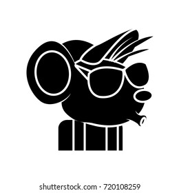 Cute mouse cartoon