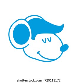 Cute mouse cartoon