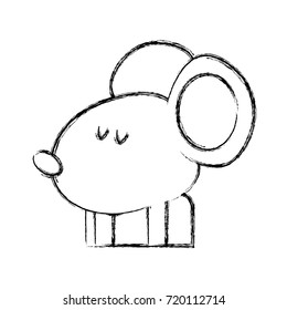 Cute mouse cartoon