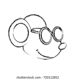 Cute mouse cartoon