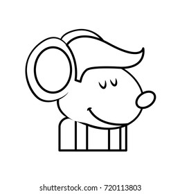 Cute mouse cartoon