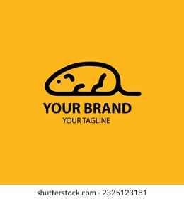 A Cute Mouse Character suitable for your cool business logo