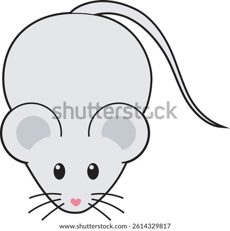 Cute mouse cheese line drawing animal cartoon baby kids funny illustration snack whiskers book simple adorable