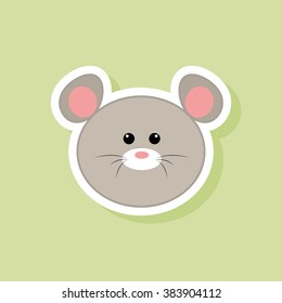 cute mouse face