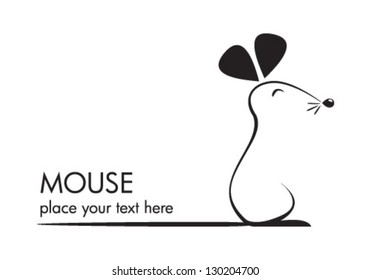 cute mouse icon