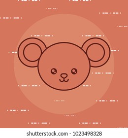 cute mouse icon image