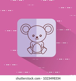 cute mouse icon image