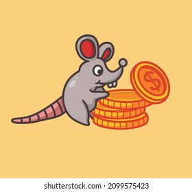 cute mouse sign of corruption