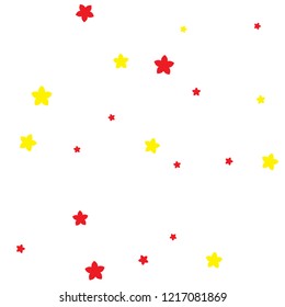 Cute multicolored pattern in small flower. Little cute flowers. White background. Ditsy floral background. The elegant the template for fashion prints.