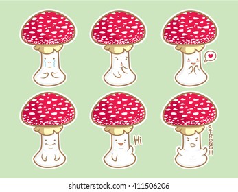 Cute mushroom