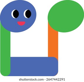 A cute music note character with an expressive face. Great for use in music class, concerts, festivals, children’s songs, performances, outdoor events, and joyful music-themed educational content.