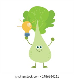 cute mustard character vector design template illustration