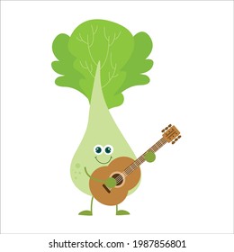 cute mustard character vector design template illustration