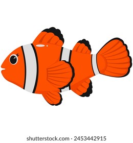 Cute Nemo Fish Sea Animals Illustration