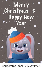 Neujahrskartenbunny 2023
