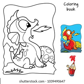 Dragon Coloring Pages Stock Vectors Images Vector Art