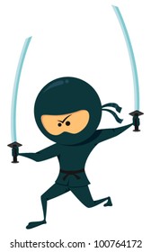 Cute Ninja Collection. Ninja With Katana