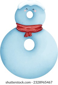 Cute numbers vector math letters 
