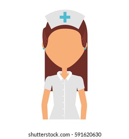 cute nurse avatar character
