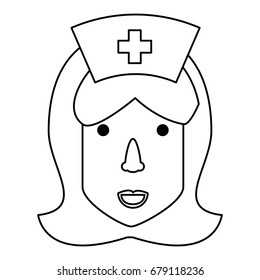 Cute nurse cartoon