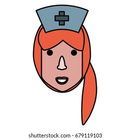 Cute nurse cartoon