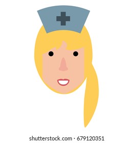 Cute nurse cartoon