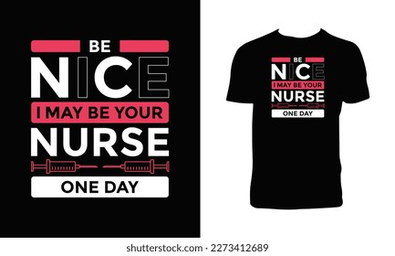 Cute Nurse Shirts Design And Vector Illustration. 