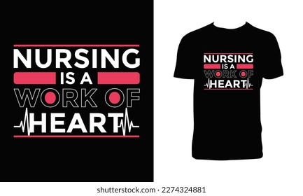 Cute Nurse Shirts Design And Vector Illustration. 