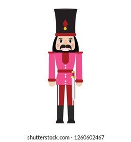 Cute nutcracker soldier