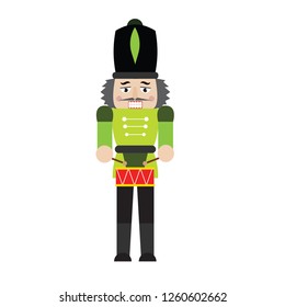 Cute nutcracker soldier
