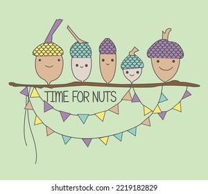 Cute Nuts, Time For Nuts