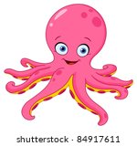 Cute octopus