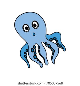 Cute octopus cartoon