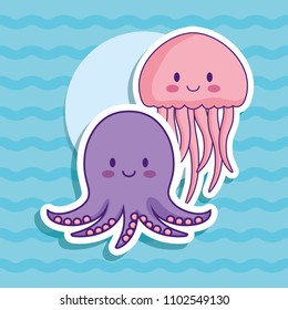 cute octopus icon