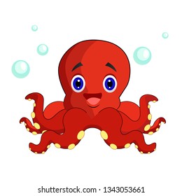 Octopus Cartoon Images, Stock Photos & Vectors | Shutterstock