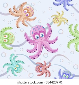 Cute octopus pattern